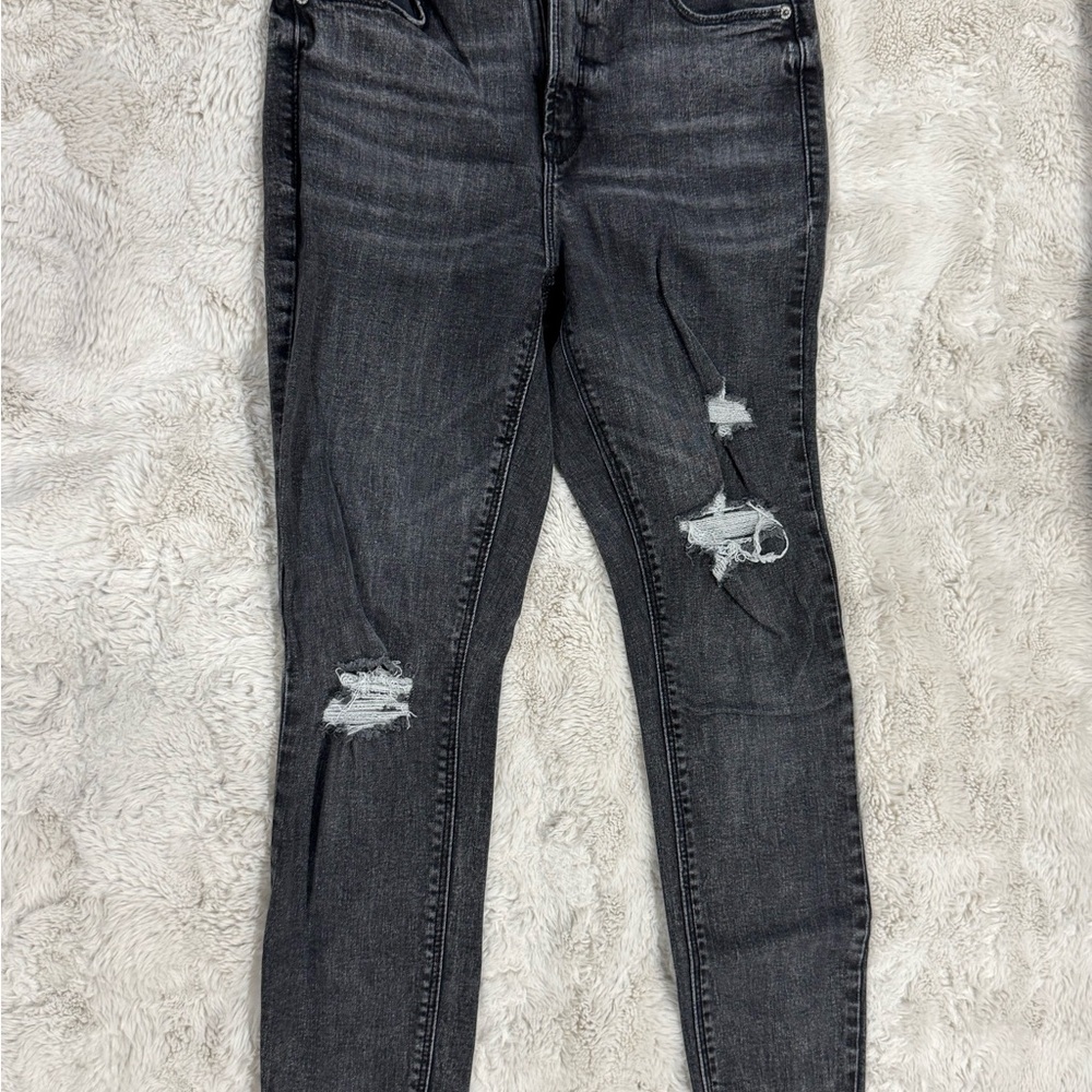 Old Navy Distressed Black Women's Jeans